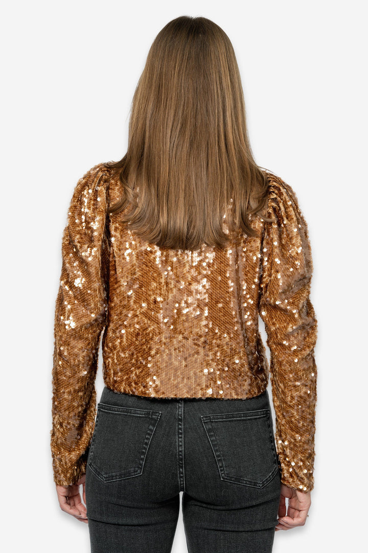 by TiMo Yttertøy Sequins Jacket Golden