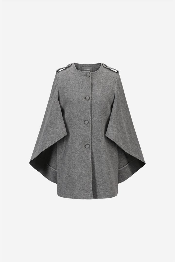 Marian Coat Light Grey