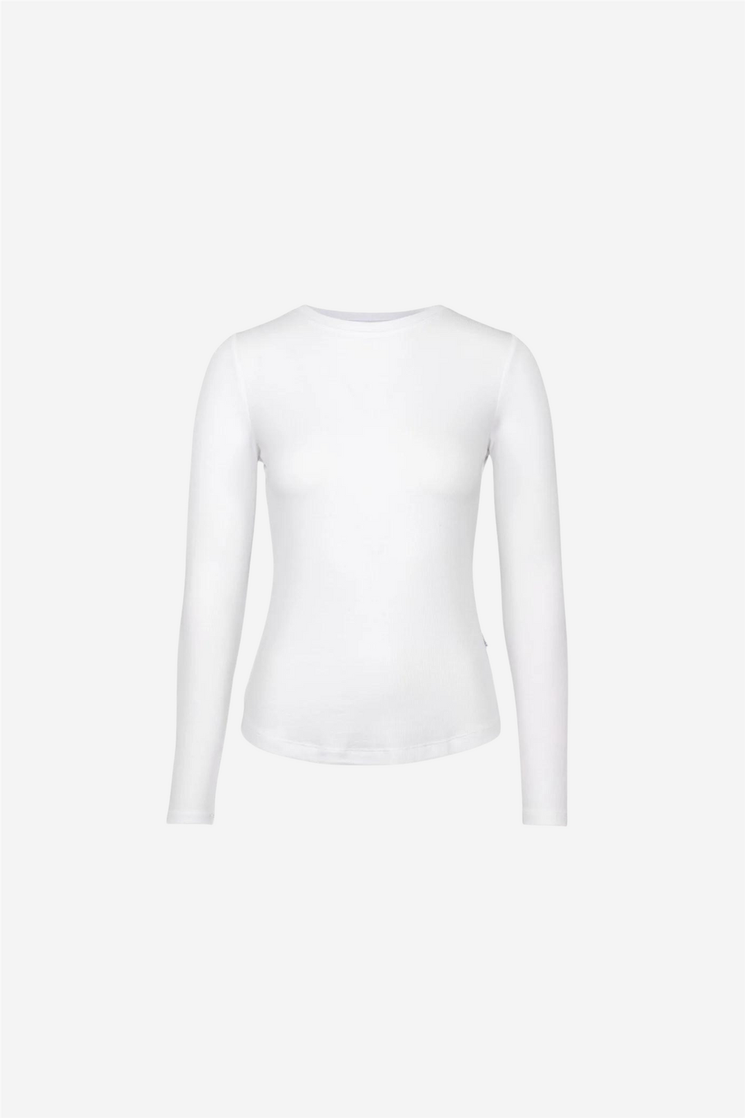 Riva Rib Longsleeve White