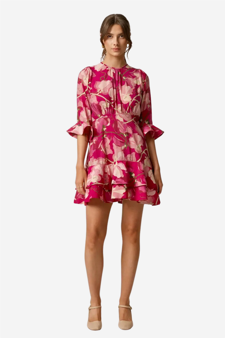 Viscose Mini Dress Amour