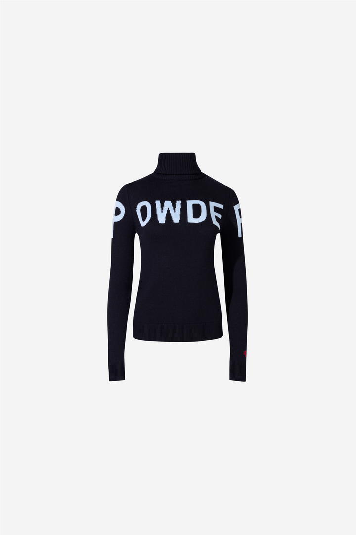 Powder Sweater II Dark Charcoal Blue