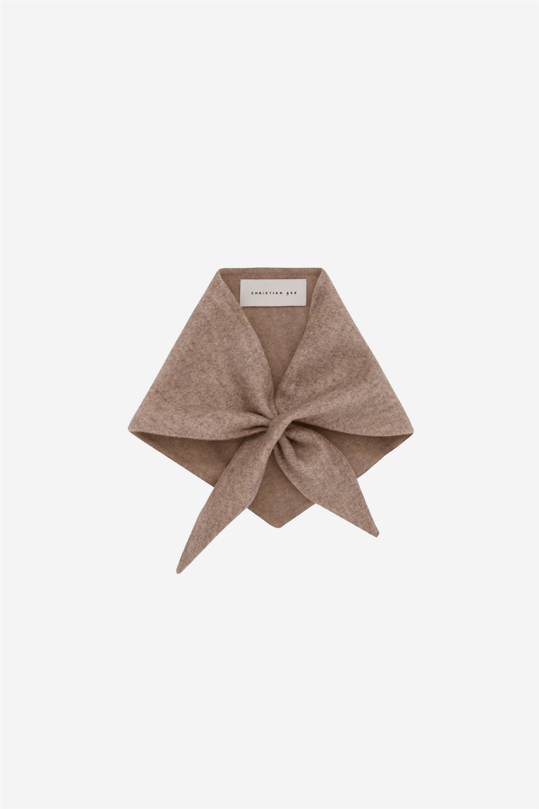 Christian Aks Tilbehør Noah Wool Scarf Sand