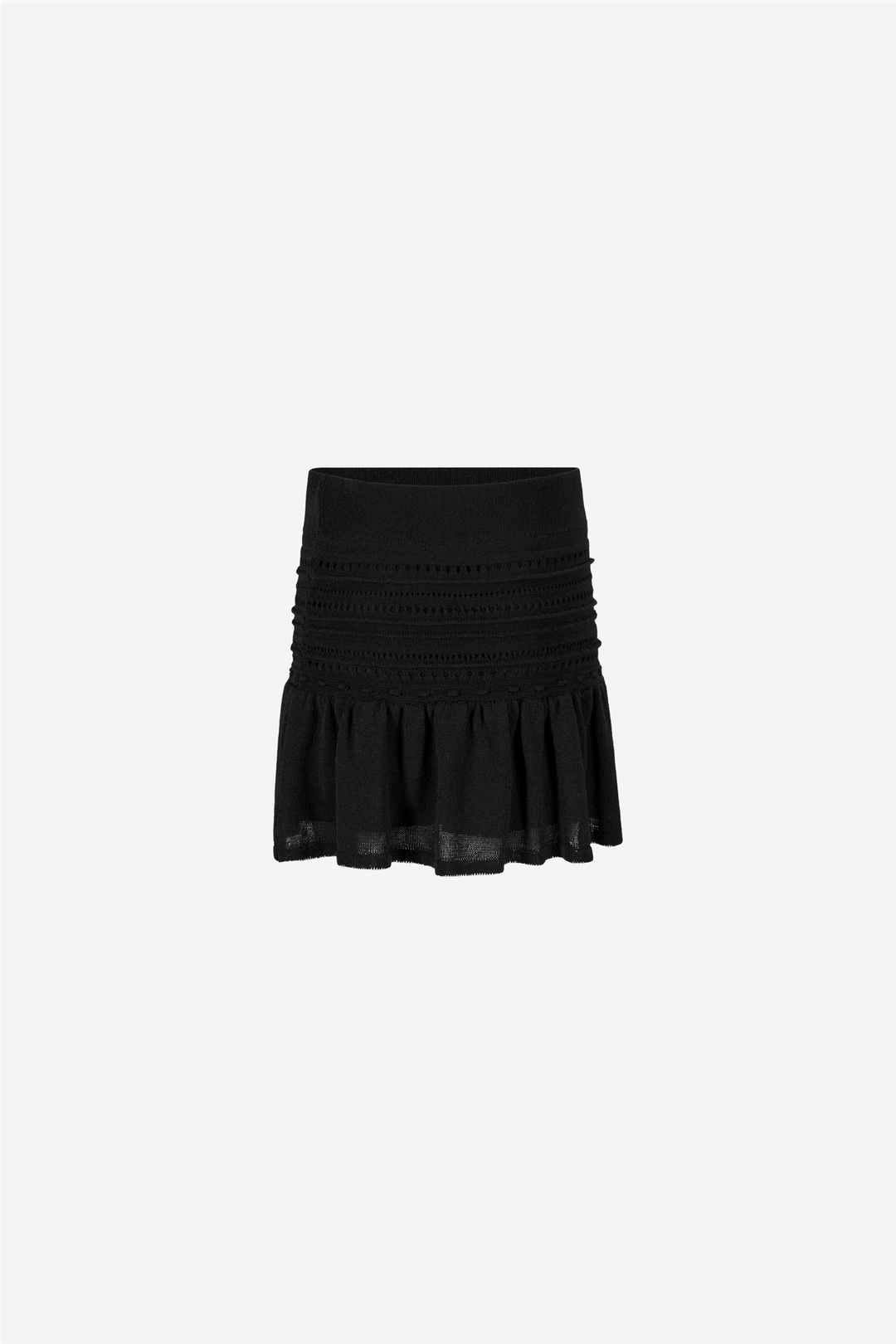 Gina Cotton Skirt Black