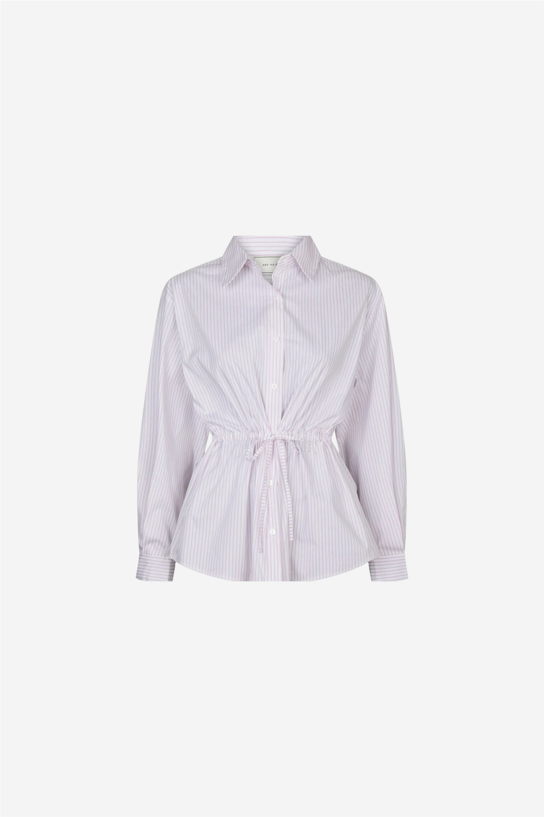 Solei Small Stripe Shirt Light pink