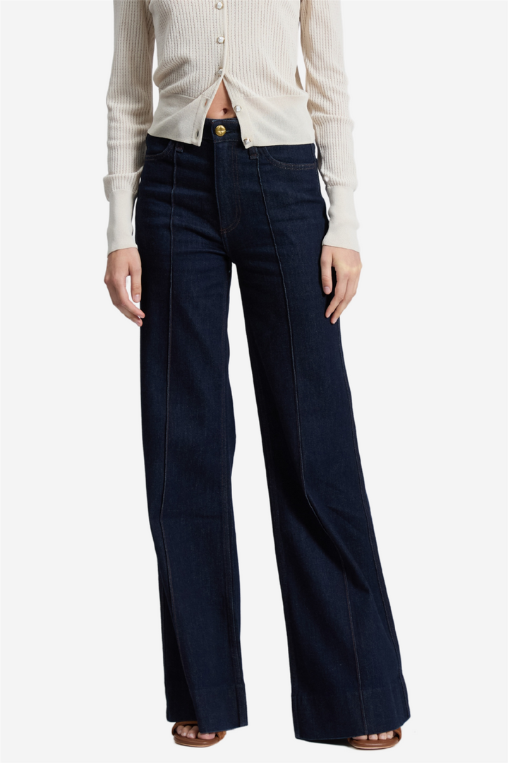 Skylar High-Rise Trauser Jean Rinse