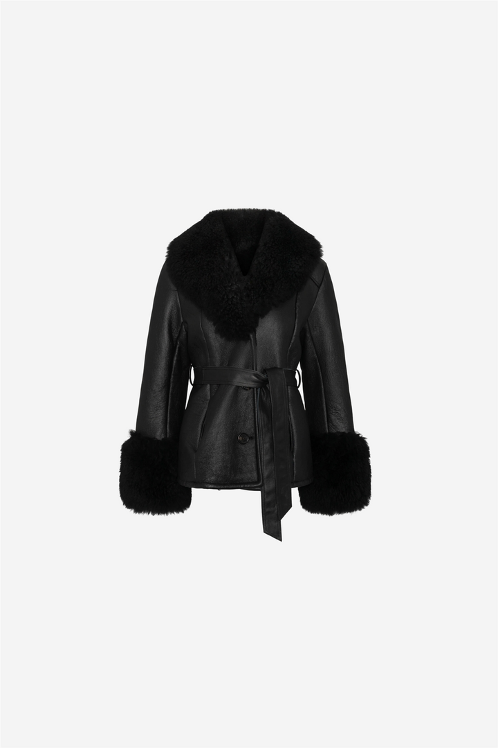 Woodstock Jacket Short Black