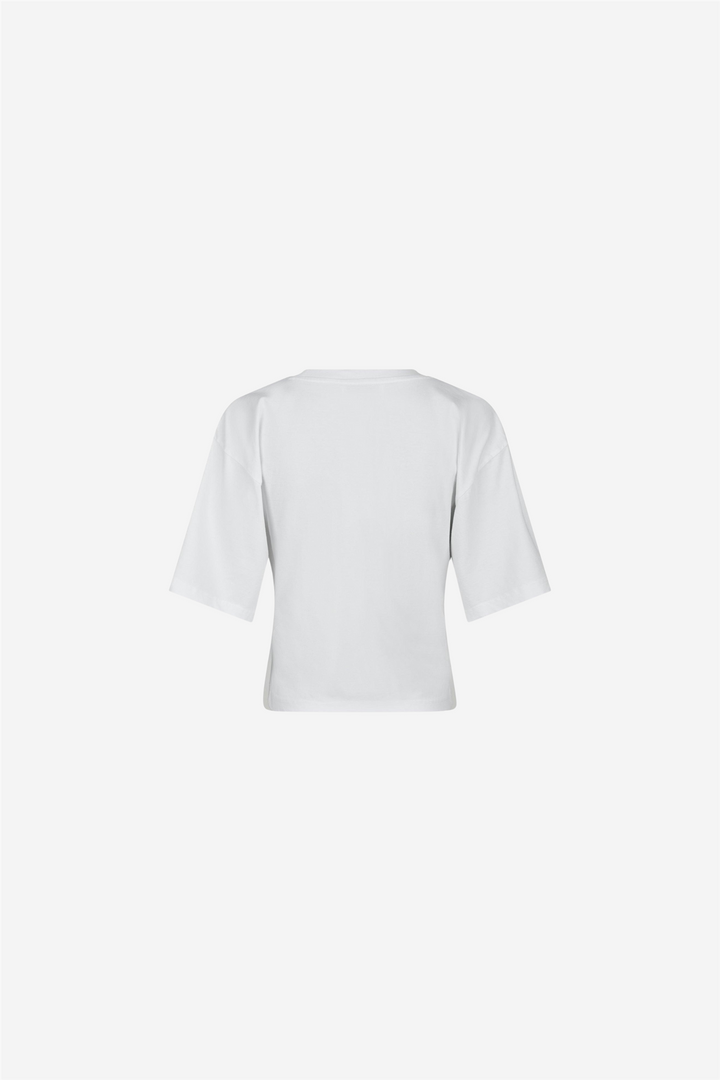 Asha Boxy Tee White