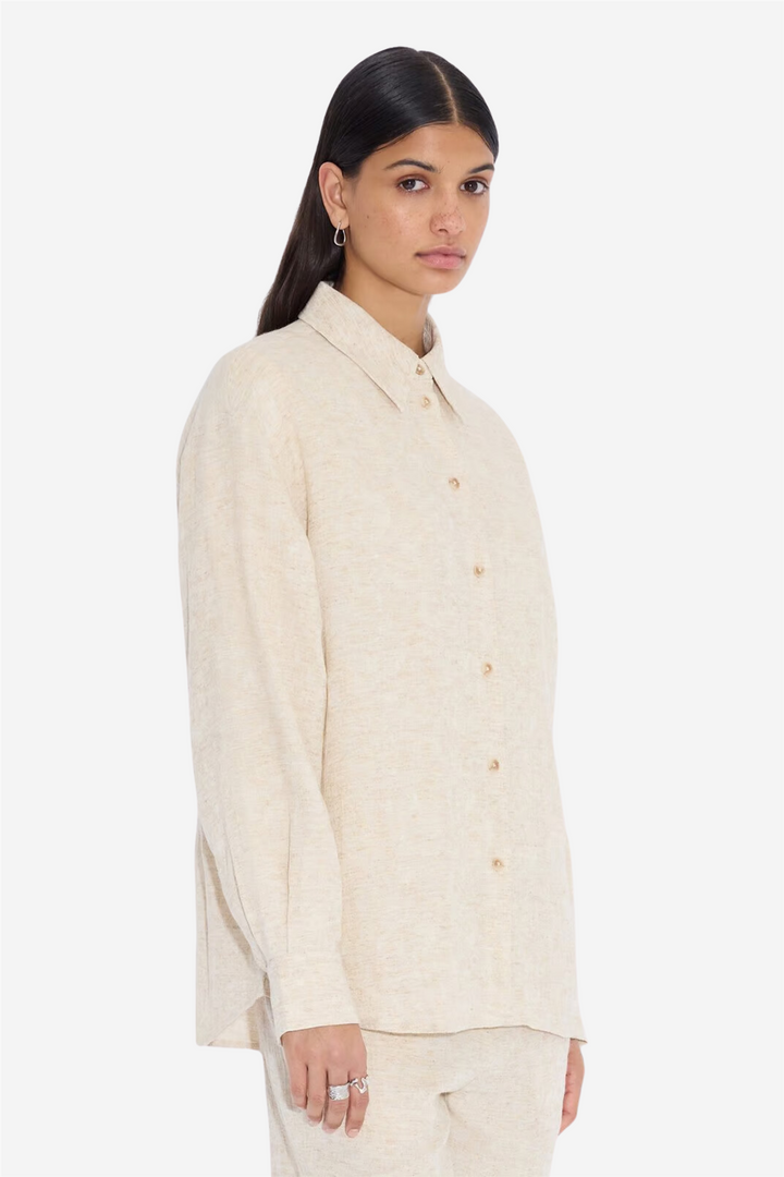 Dais Linen Mix Shirt Sand