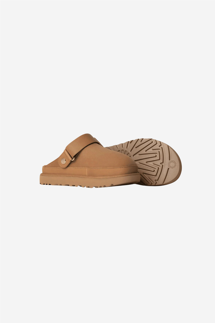 W Goldenstar Villa Clog Chestnut