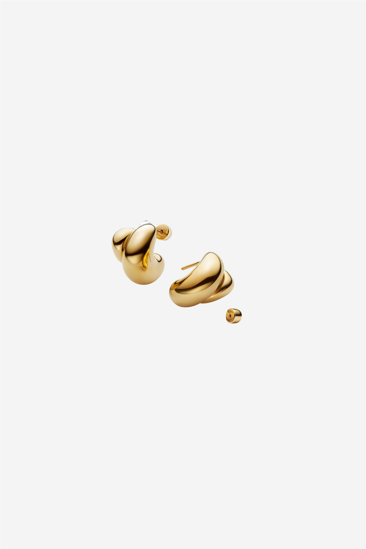 Tryvann Trail Earring Gold