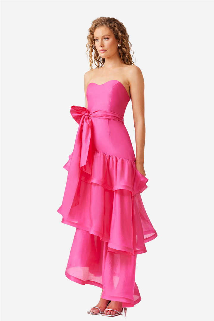 Kalani Maxi Dress Hotpink