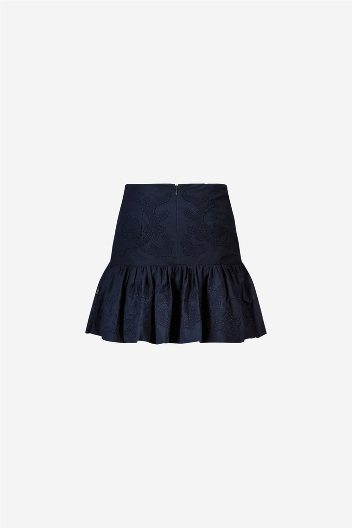 Anya Embroidery Skirt Salute