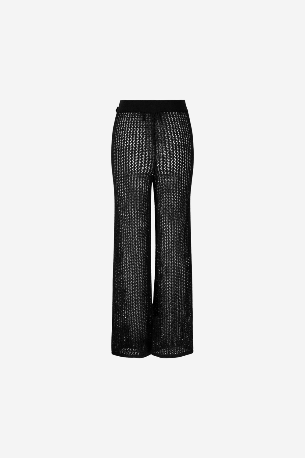 ella&il Bukser & jeans Mathilda Crochet Pant Black