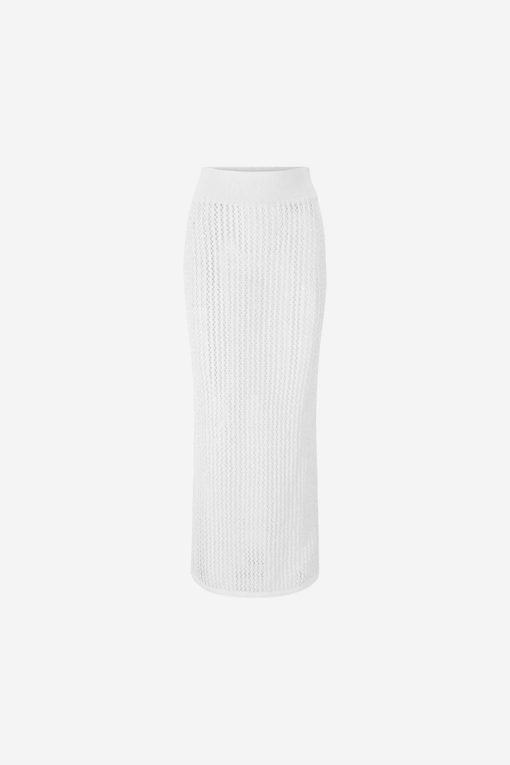 ella&il Skjørt Sky Crochet Skirt White