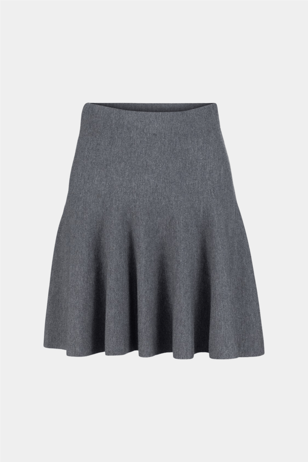 Ella & il Skjørt Triny Merino Skirt Grey Melange