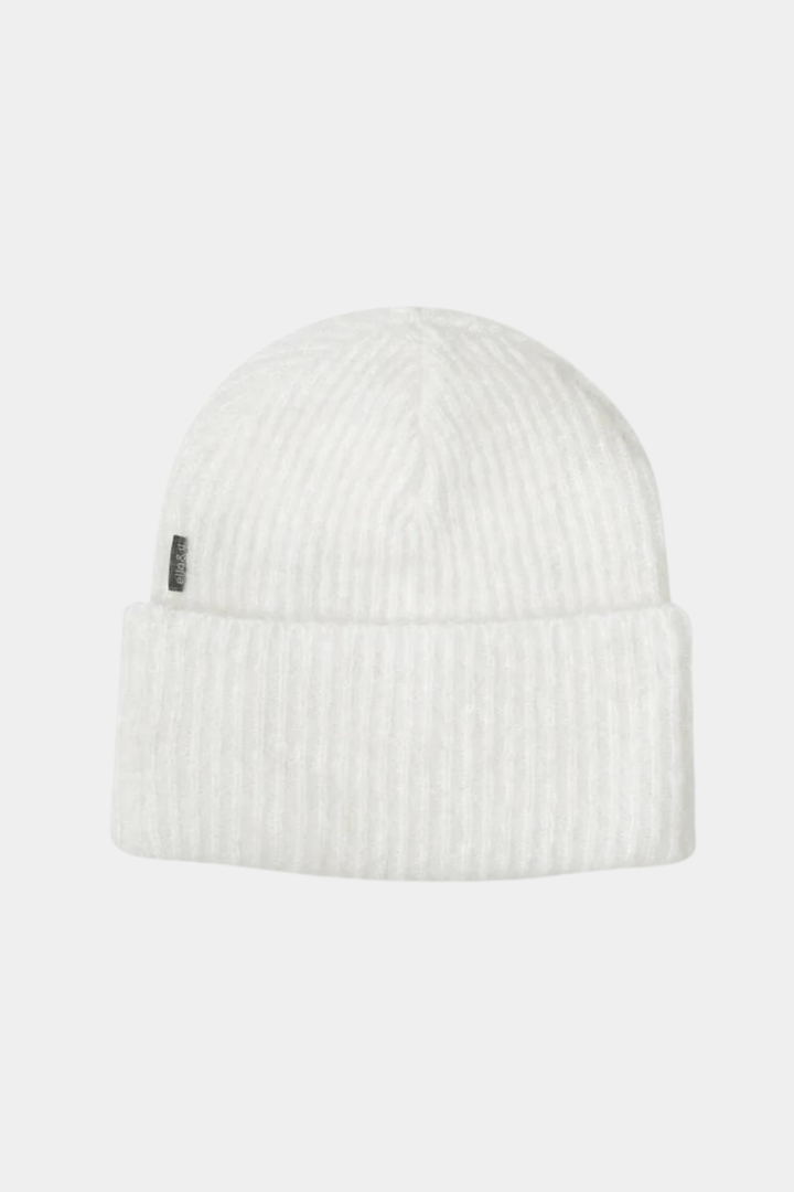 Ella & il Tilbehør Silje Chunky Hat White