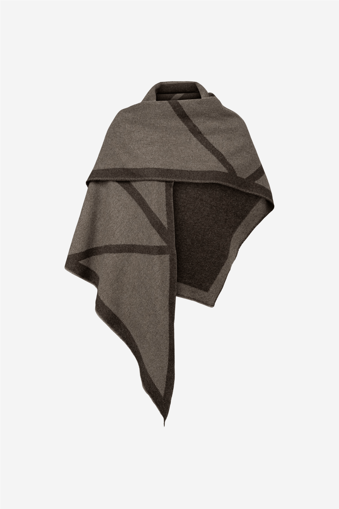Envelope 1976 Tilbehør Triangle Scarf Tobacco/Brown