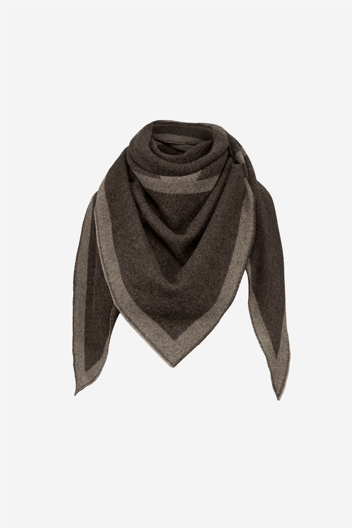 Envelope 1976 Tilbehør Triangle Scarf Tobacco/Brown