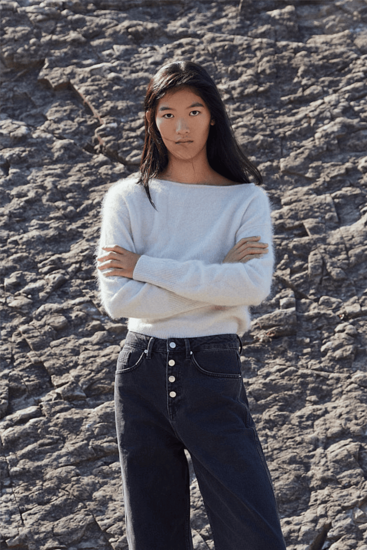 Envelope1976 Genser & Cardigan Cloud Knit Cream