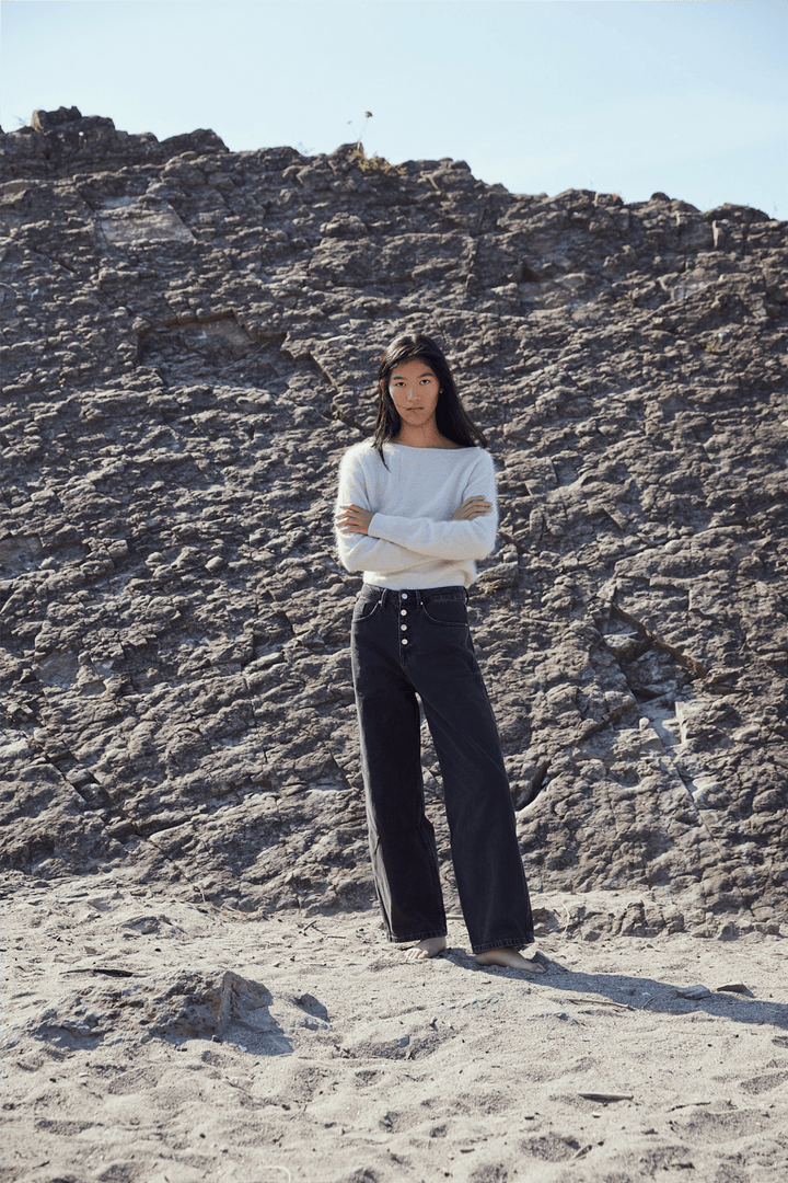 Envelope1976 Genser & Cardigan Cloud Knit Cream