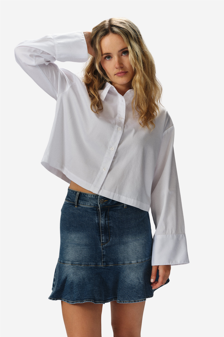 Alessi Blue Denim Skirt Blue Denim