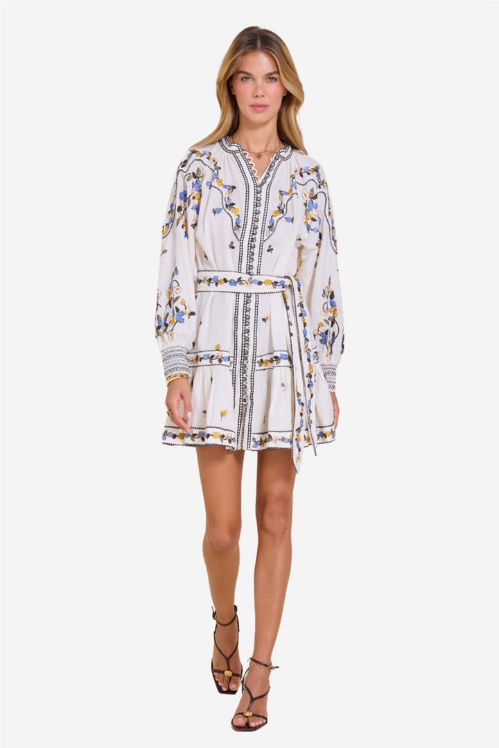 Fiucci Short Dress Vanilla
