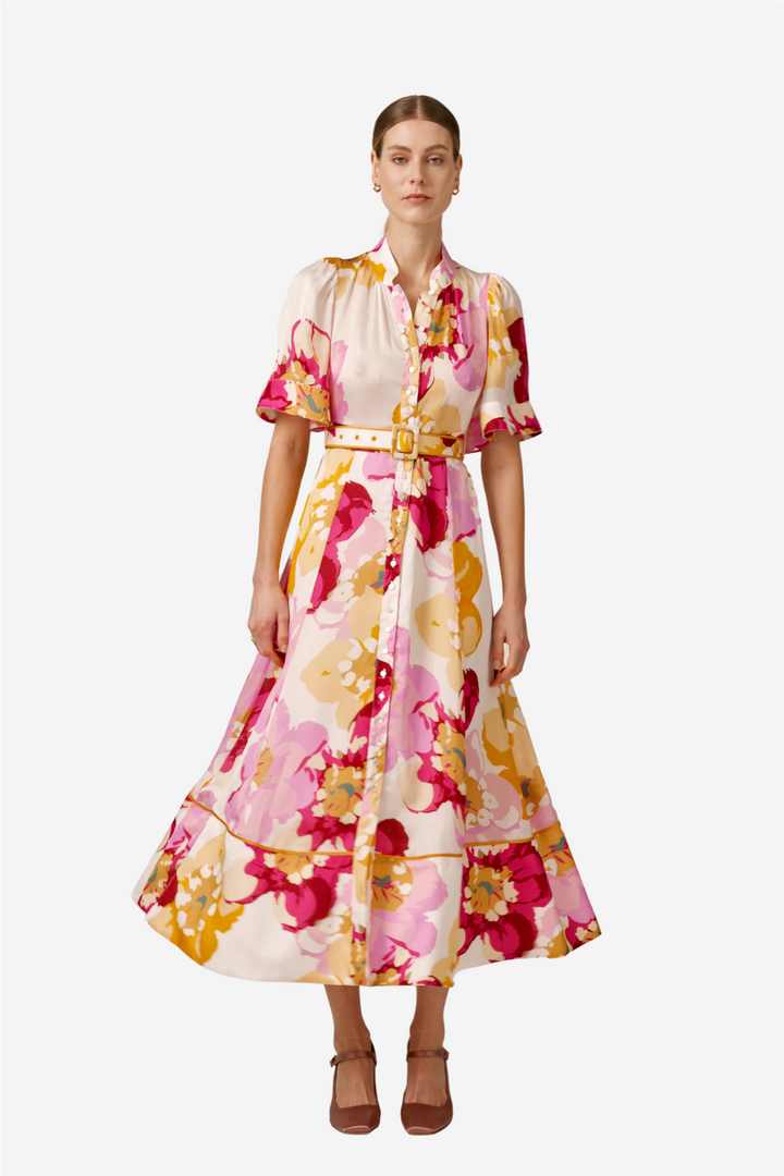 Organza midi dress dolce vita