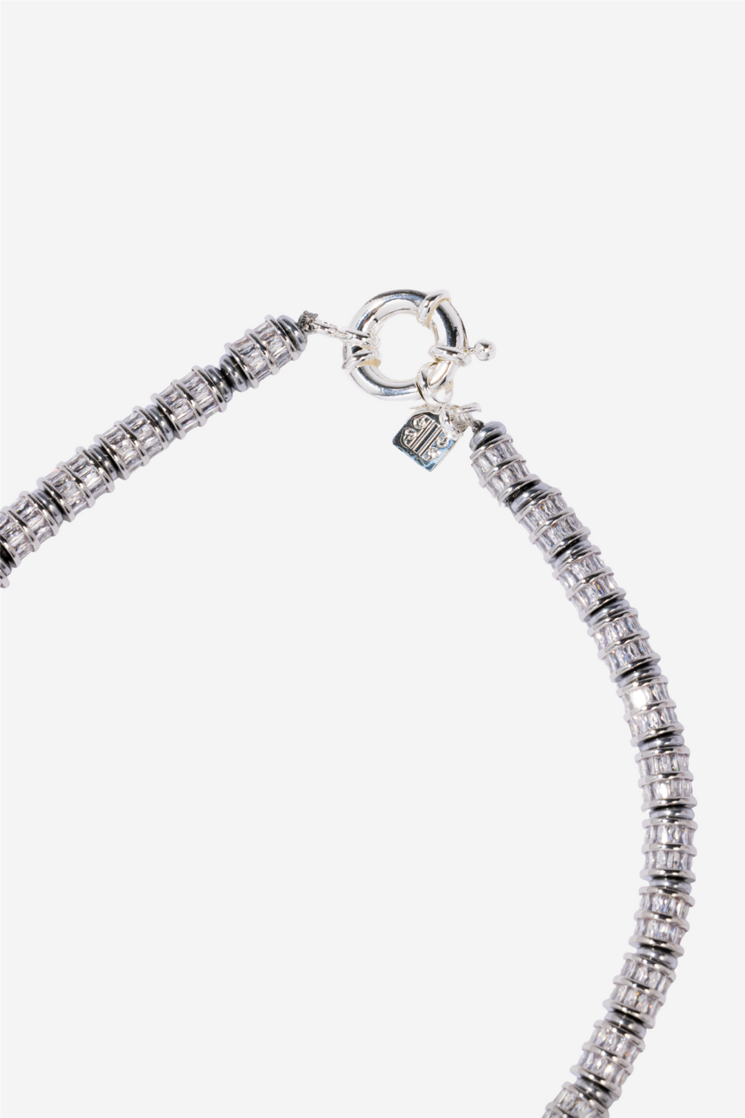 Gemini Necklace Silver