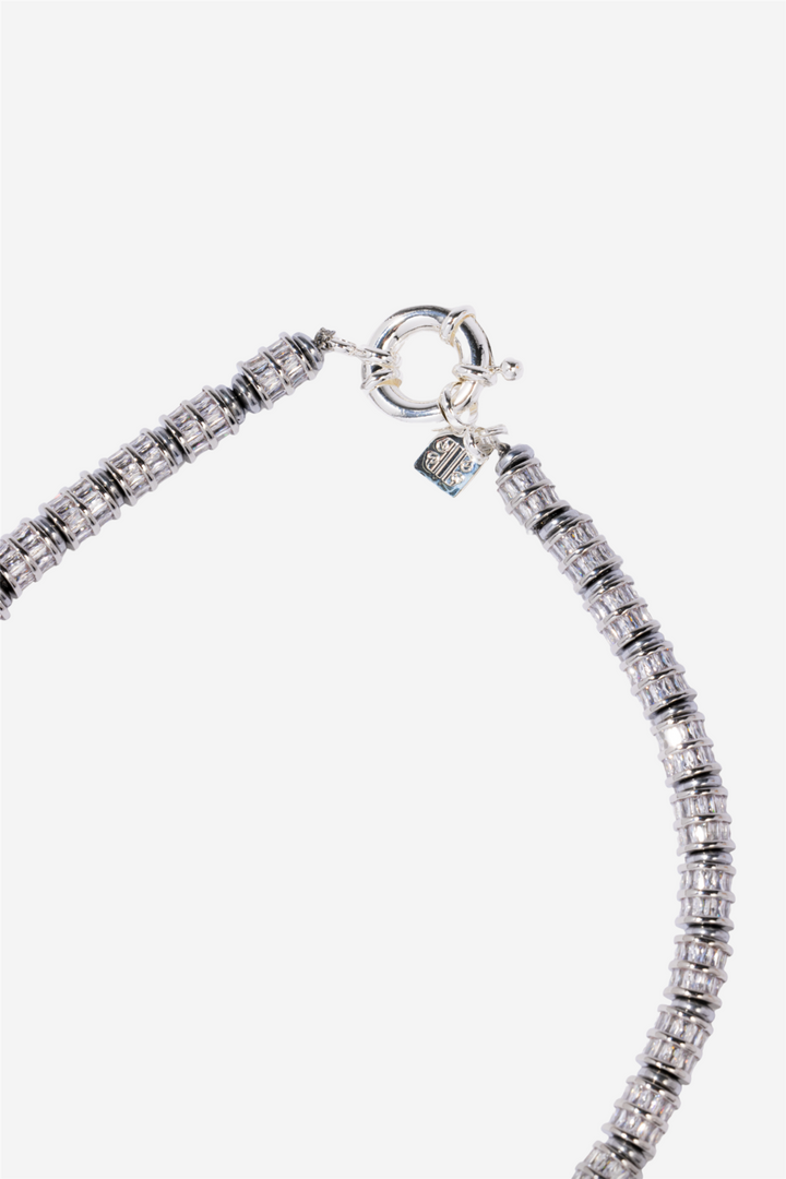 Gemini Necklace Silver