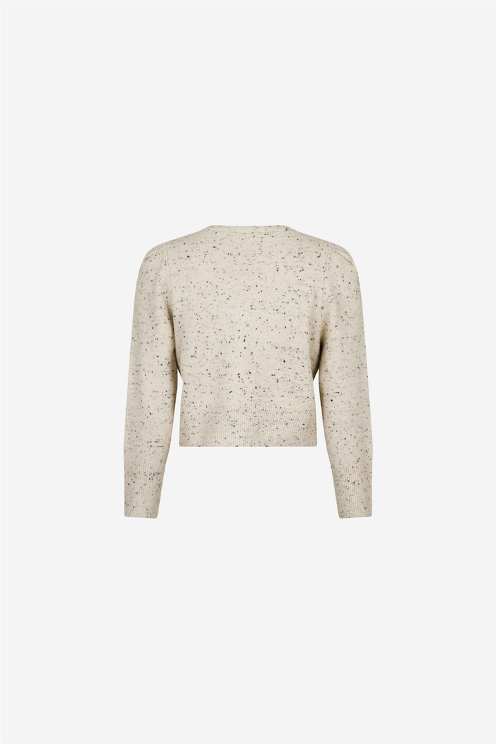 Hunter Multi Knit Cardigan beige Melange