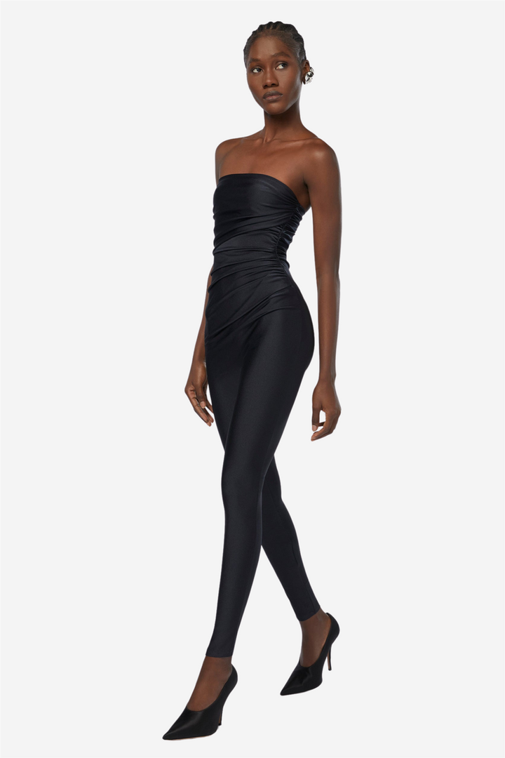 Vicky Strapless Jumpsuit Black