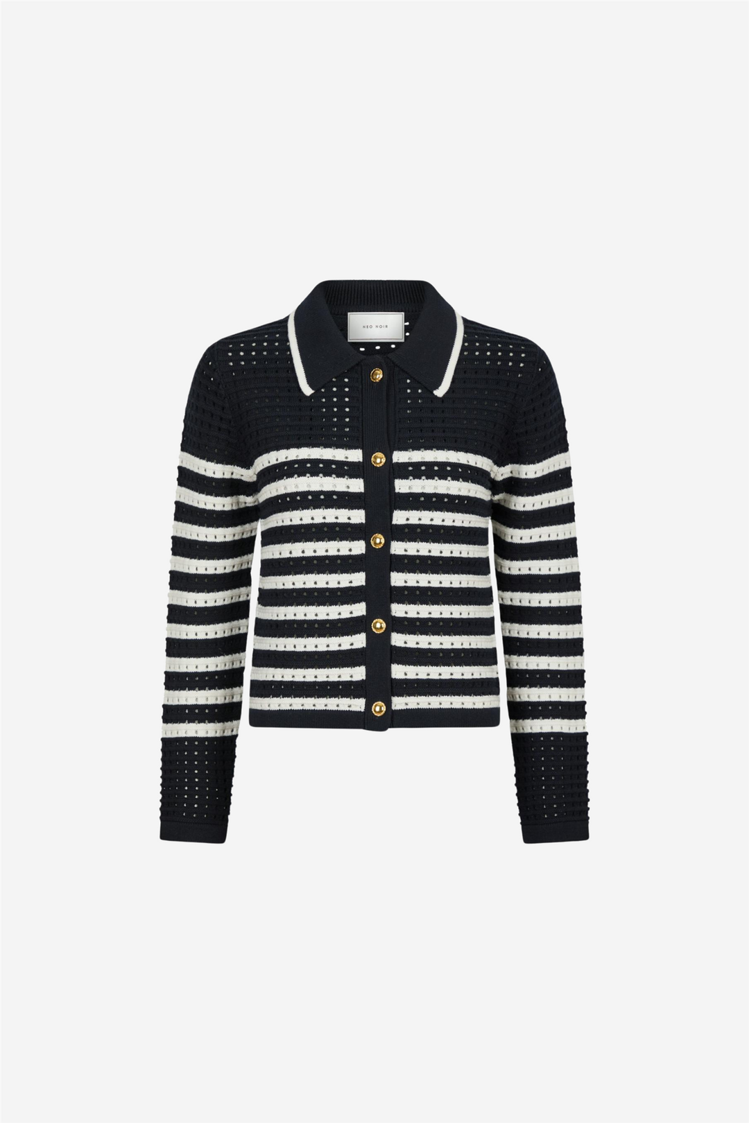 Effie Knit Cardigan Navy