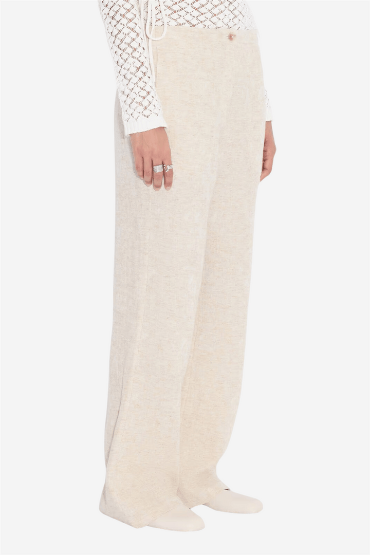 Holzweiler Bukser & jeans Dais Linen Mix Trouser Sand