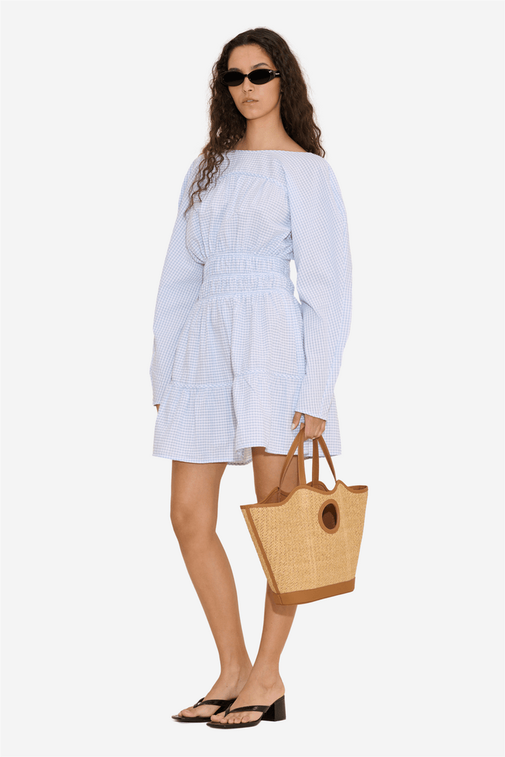 Holzweiler Kjoler & jumpsuits Liebe Dress Lt. Blue Mix