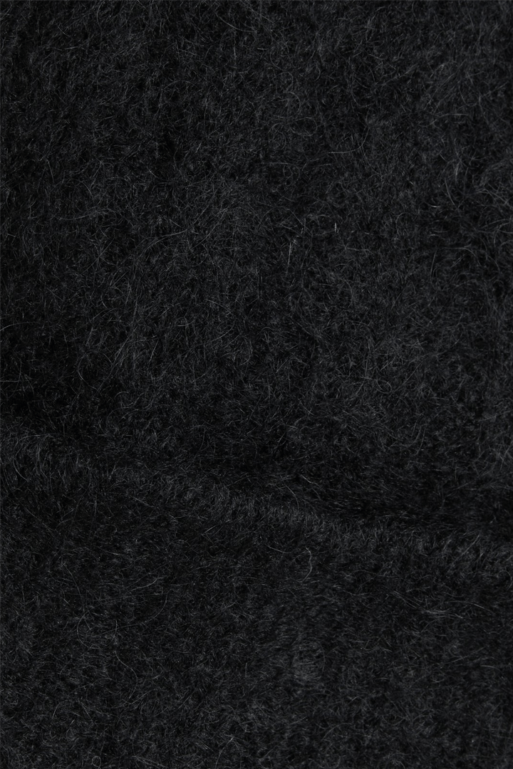 Holzweiler Tilbehør Erica Fluffy Beanie Black