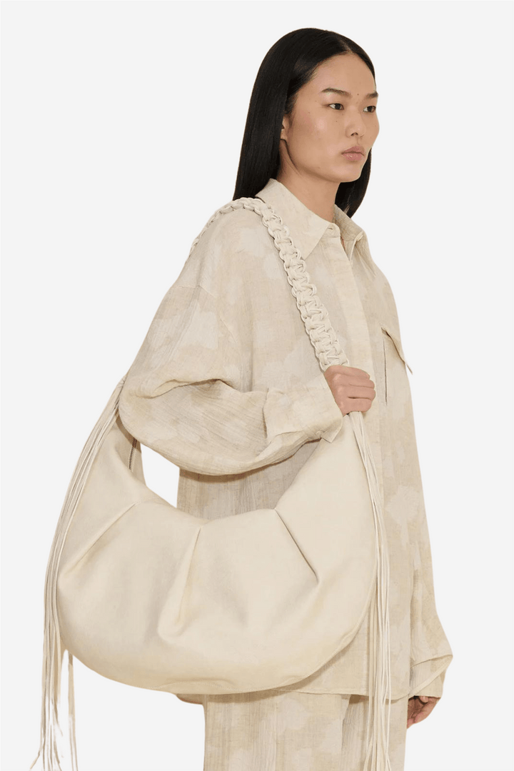 Holzweiler Vesker Cocoon XL Bag Ecru
