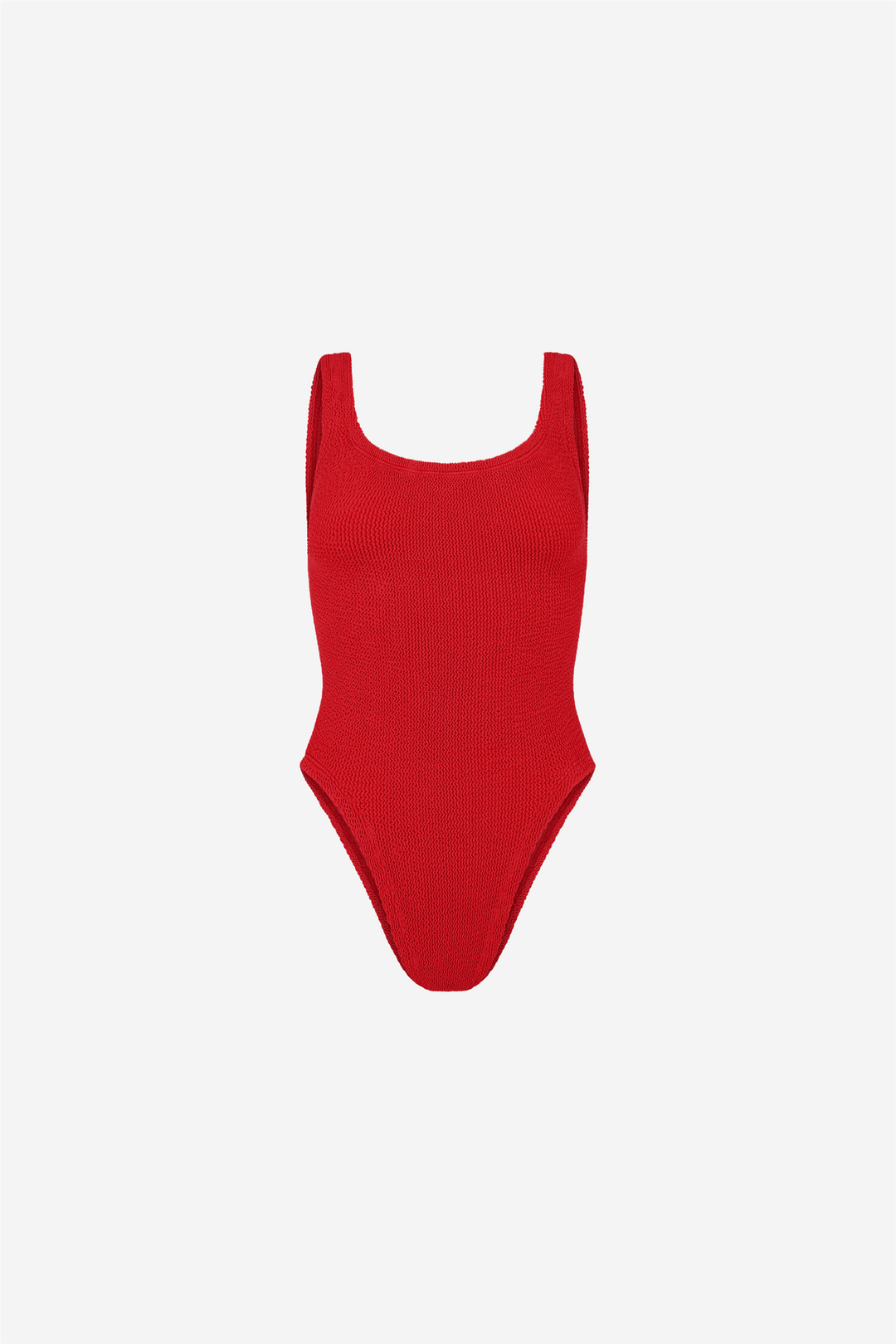 Hunza G Badetøy Square Neck Swim Red