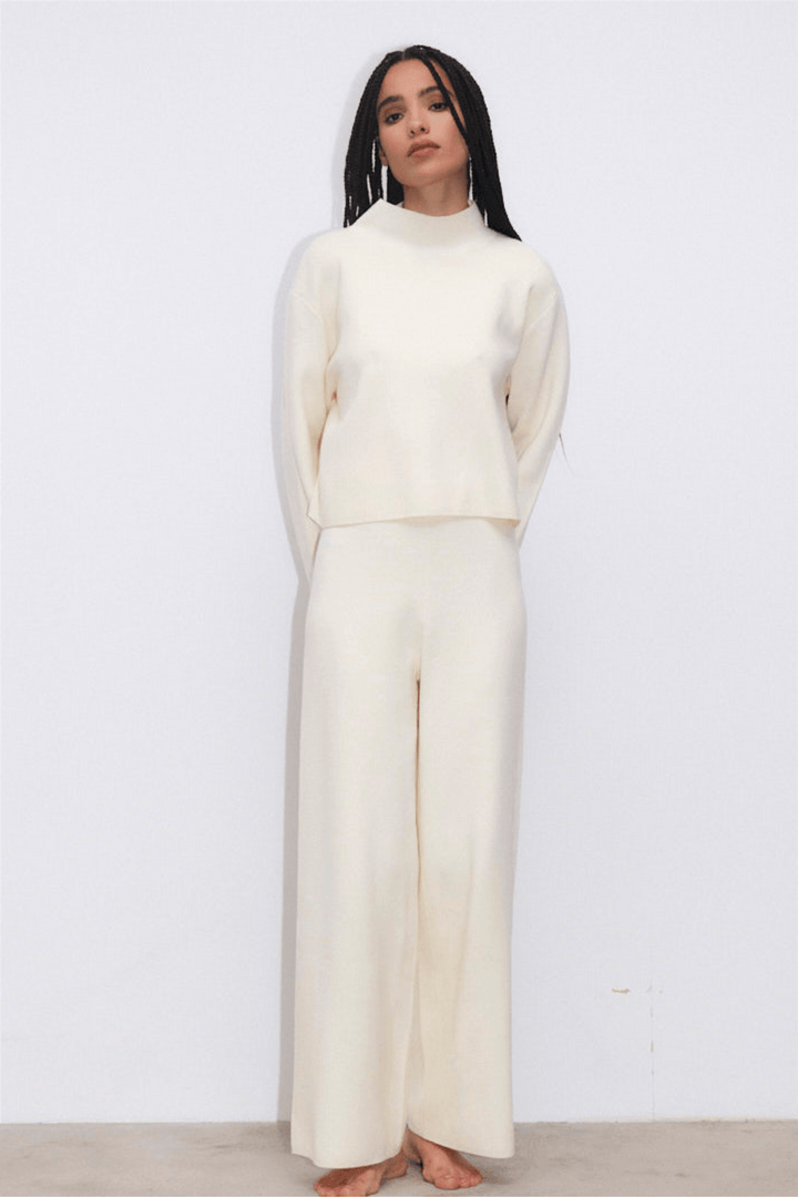 Iben Bukser & jeans Serge Pants Off White