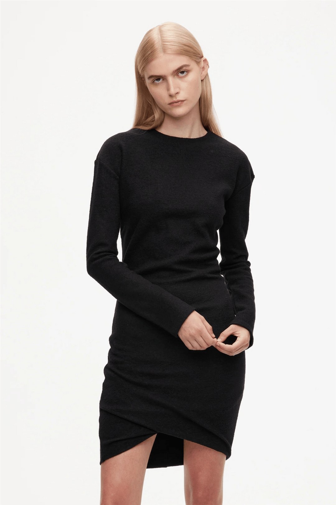 Les Coyotes De Paris Kjole Dress with Twisted Hem