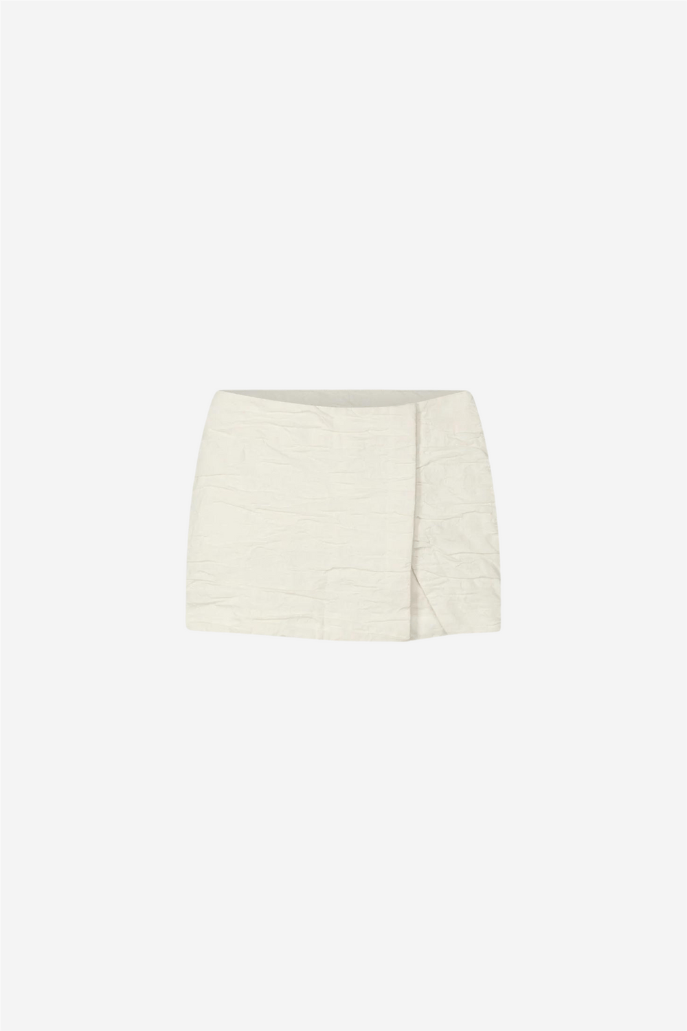 Les Coyotes De Paris Skjørt Overlap Mini Skirt Natural Flower Jacquard