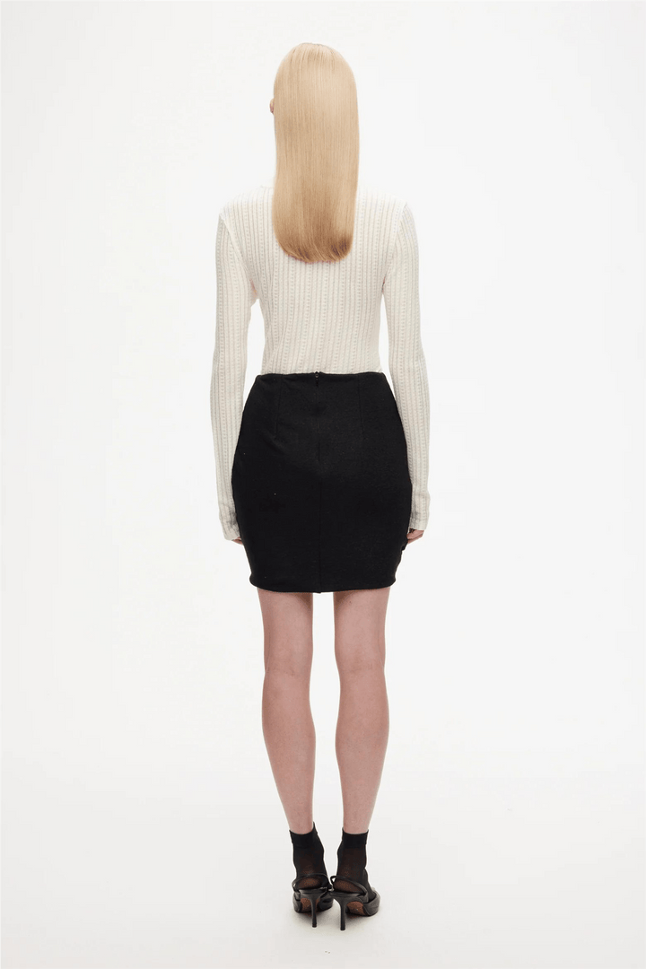 Les Coyotes De Paris Skjørt Skirt with Twisted Hem