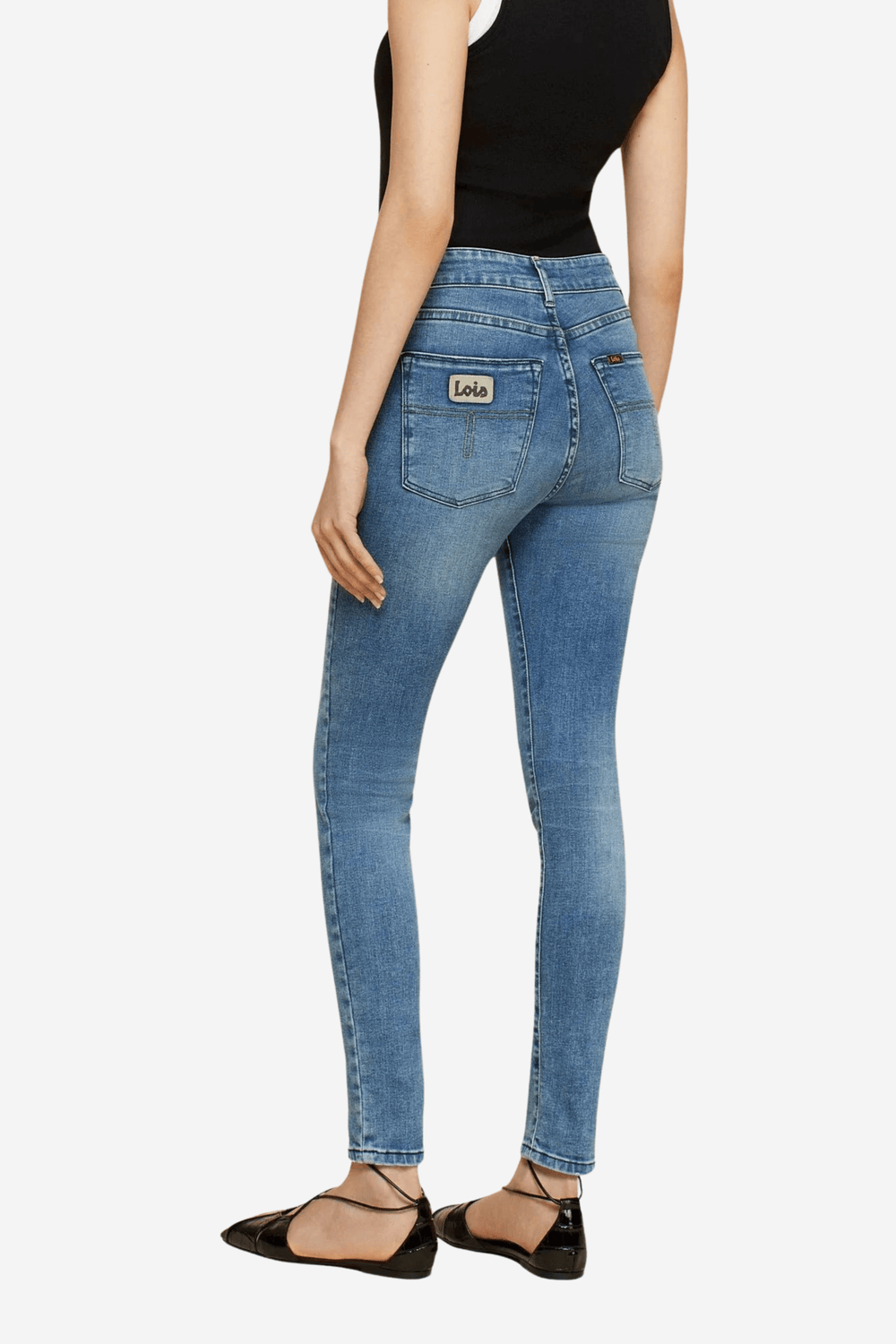 Lois Bukser & jeans Celia Re Ram Cobalt Stone
