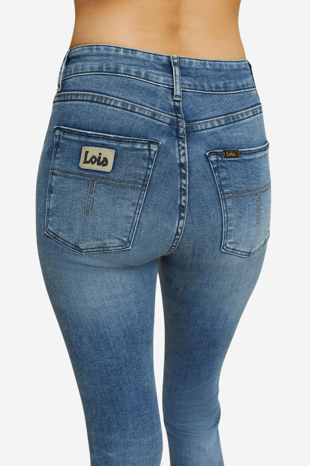 Lois Bukser & jeans Celia Re Ram Cobalt Stone