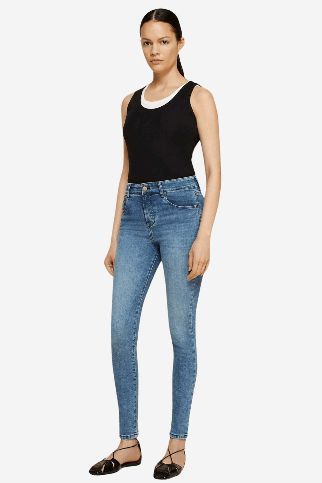 Lois Bukser & jeans Celia Re Ram Cobalt Stone