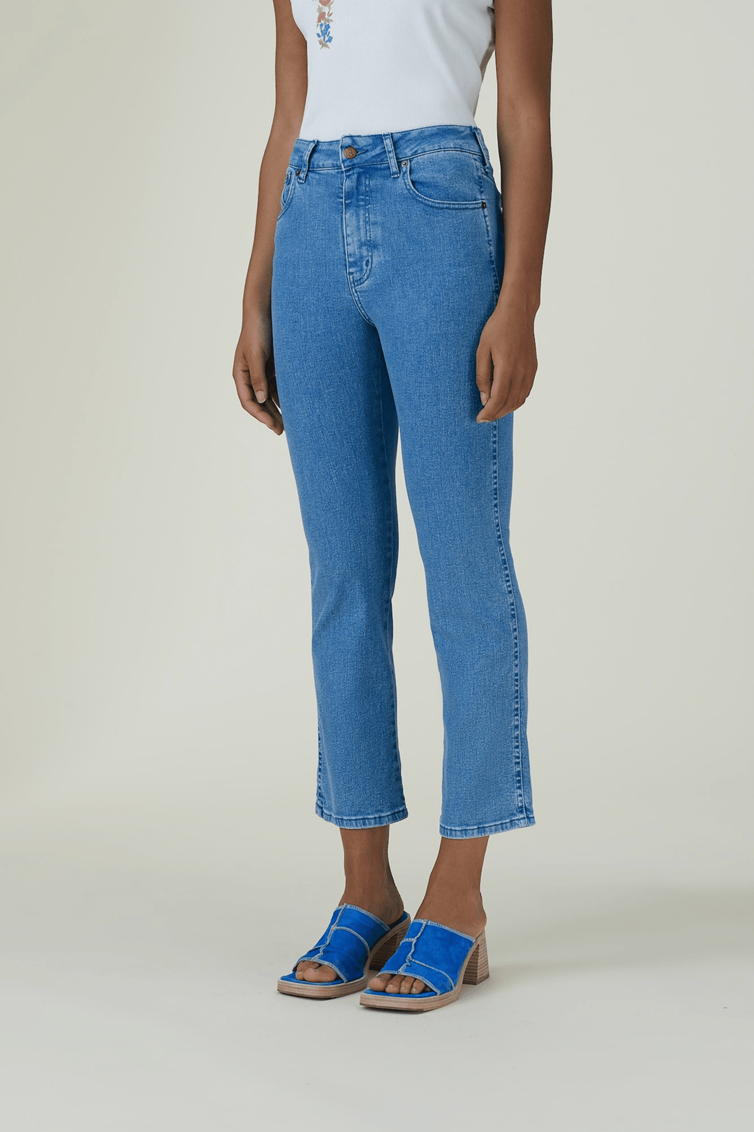 Lois Bukser & jeans Malena F Hyper Ladywash Sky Bleach