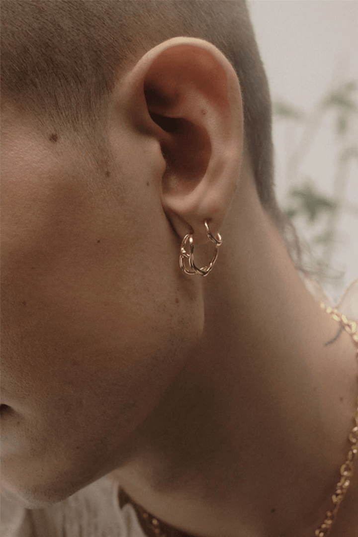 Maria Black Smykker Atalanta Earring Gold