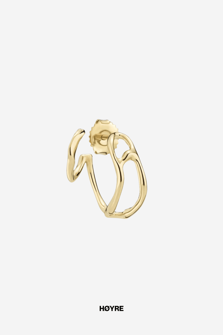 Maria Black Smykker Atalanta Earring Gold