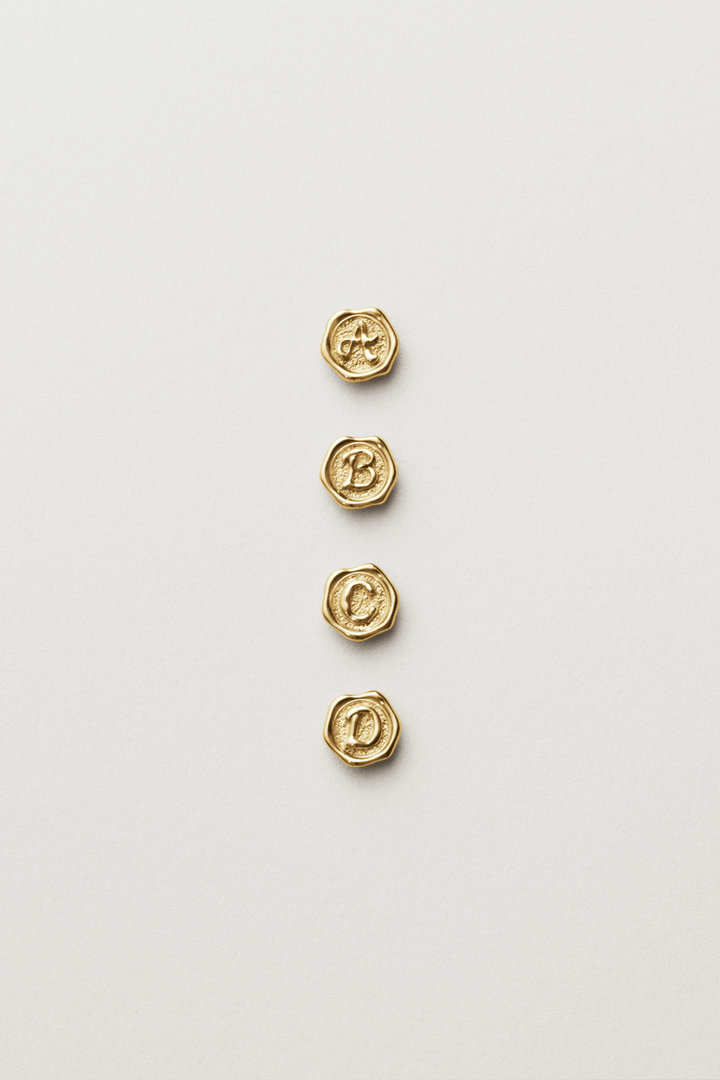 Maria Black Smykker Signet Coin Gold