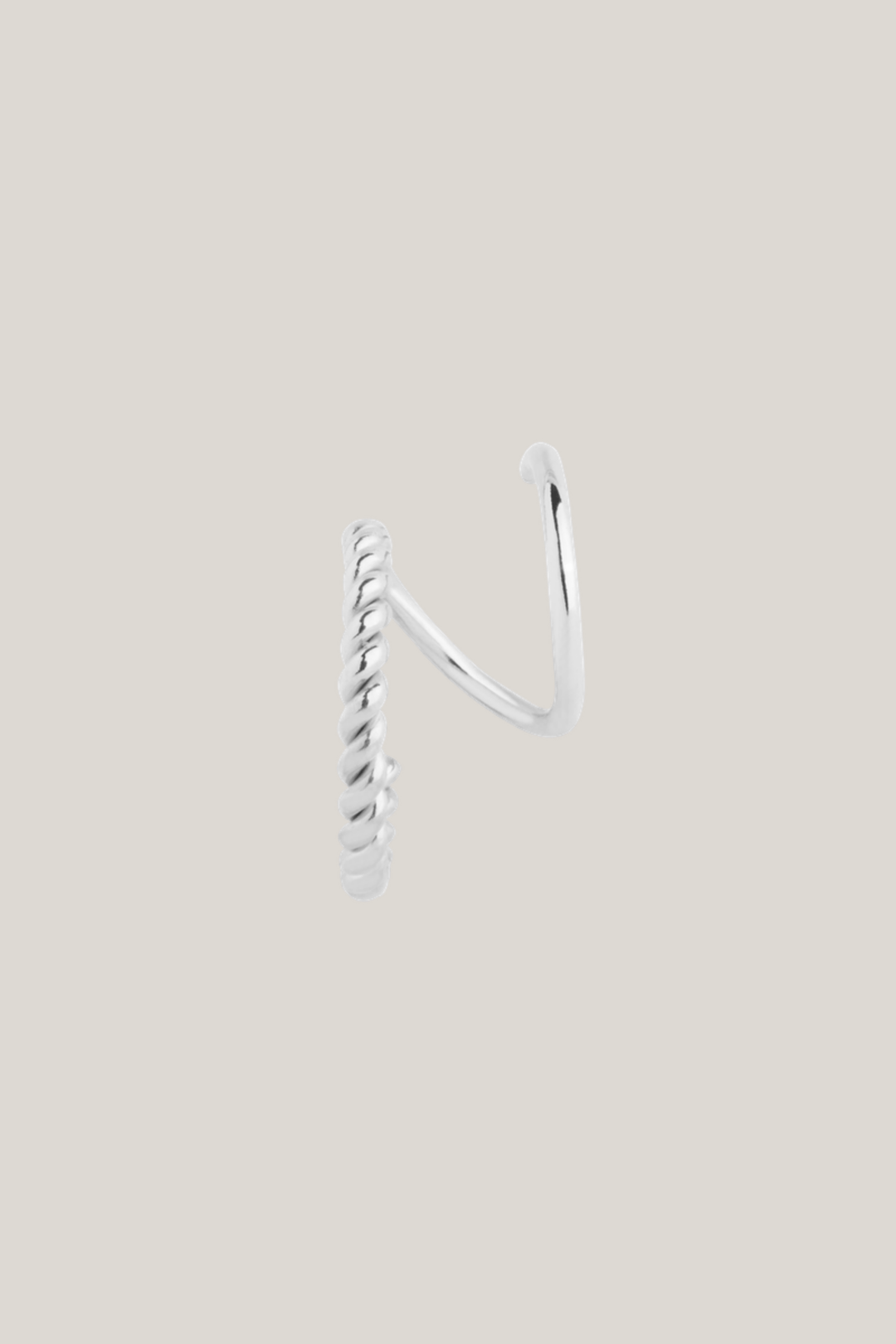 Maria Black Smykker Sofia Twirl Earring Silver