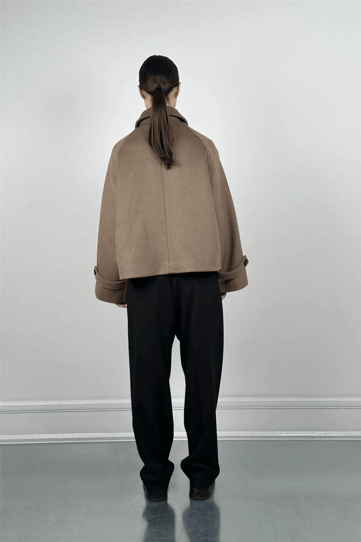 Meotine Yttertøy Gia Wool Jacket Brown